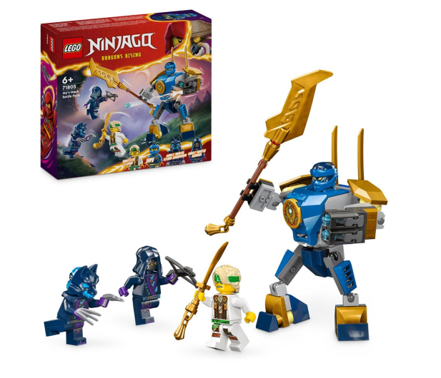 LEGO Ninjago 71805 Zestaw bitewny z mechem Jaya - 1204124 - zdjęcie 2